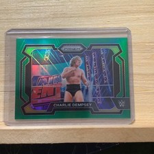 2024 Panini Prizm WWE - Green Prizm #18 Charlie Dempsey A-2