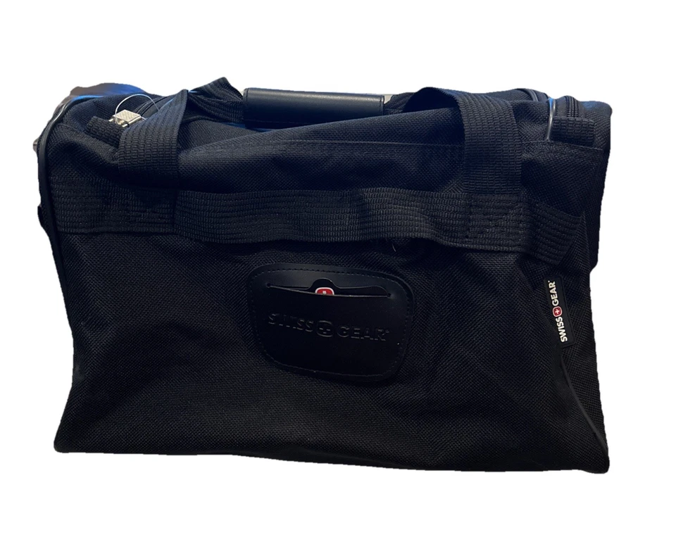 Bolso de mano Swiss Gear negro para pasar la noche fin de semana 16x10x11,5 Foto 2 de 4