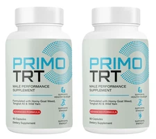 Primo TRT Capsules, Maximum Strength Formula Vitamin 120 Capsules