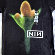 Nine Inch Nails Nin The Fragile Blurry Flower Rock Band Black S M L T-shirt