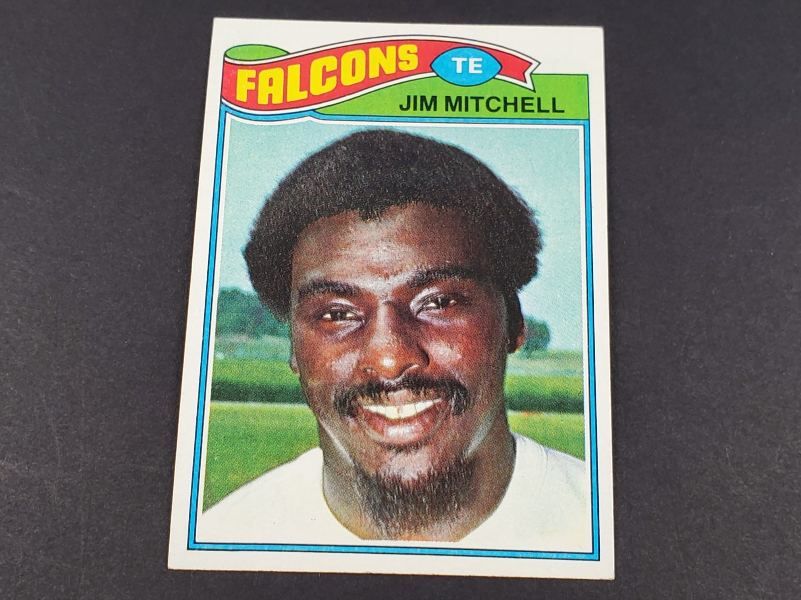 1977 TOPPS FOOTBALL #079 JIM MITCHELL HIGH GRADE NR MINT + BEAUTIFUL