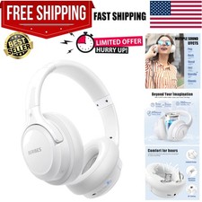 Deep Bass Bluetooth Headphones with Mic  65 Hours Playtime for Music Lovers
