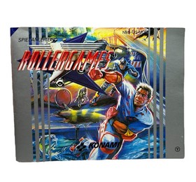 Rollergames NES inkl. Anleitung - Nintendo Spiel - Konami - Roller Games PAL B