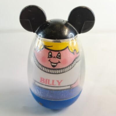 Vintage Hasbro Disney Mickey Mouse Clubhouse Weebles Wobble 1.75'' Cake Topper