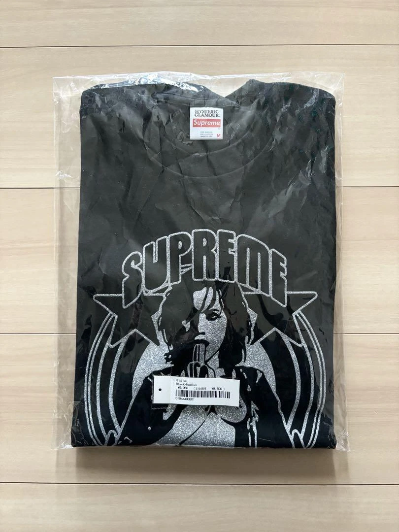 T shirt noir Supreme Hysteric Glamor L/S taille M