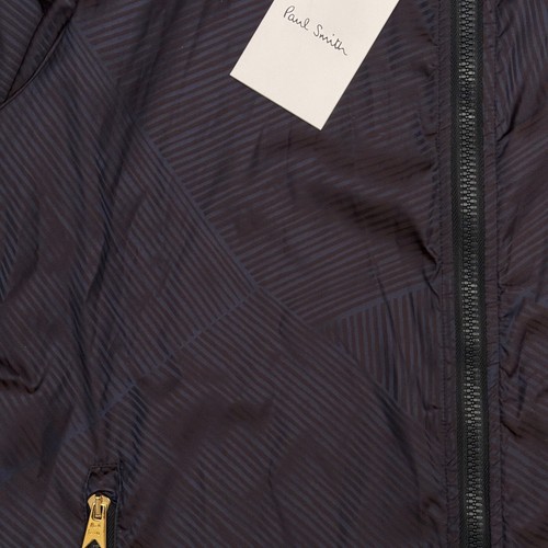 Chaqueta con Capucha PAUL SMITH Azul Marino Rayas Cagoule | PVP £500 | MEDIANA 'M' - Imagen 5 de 10