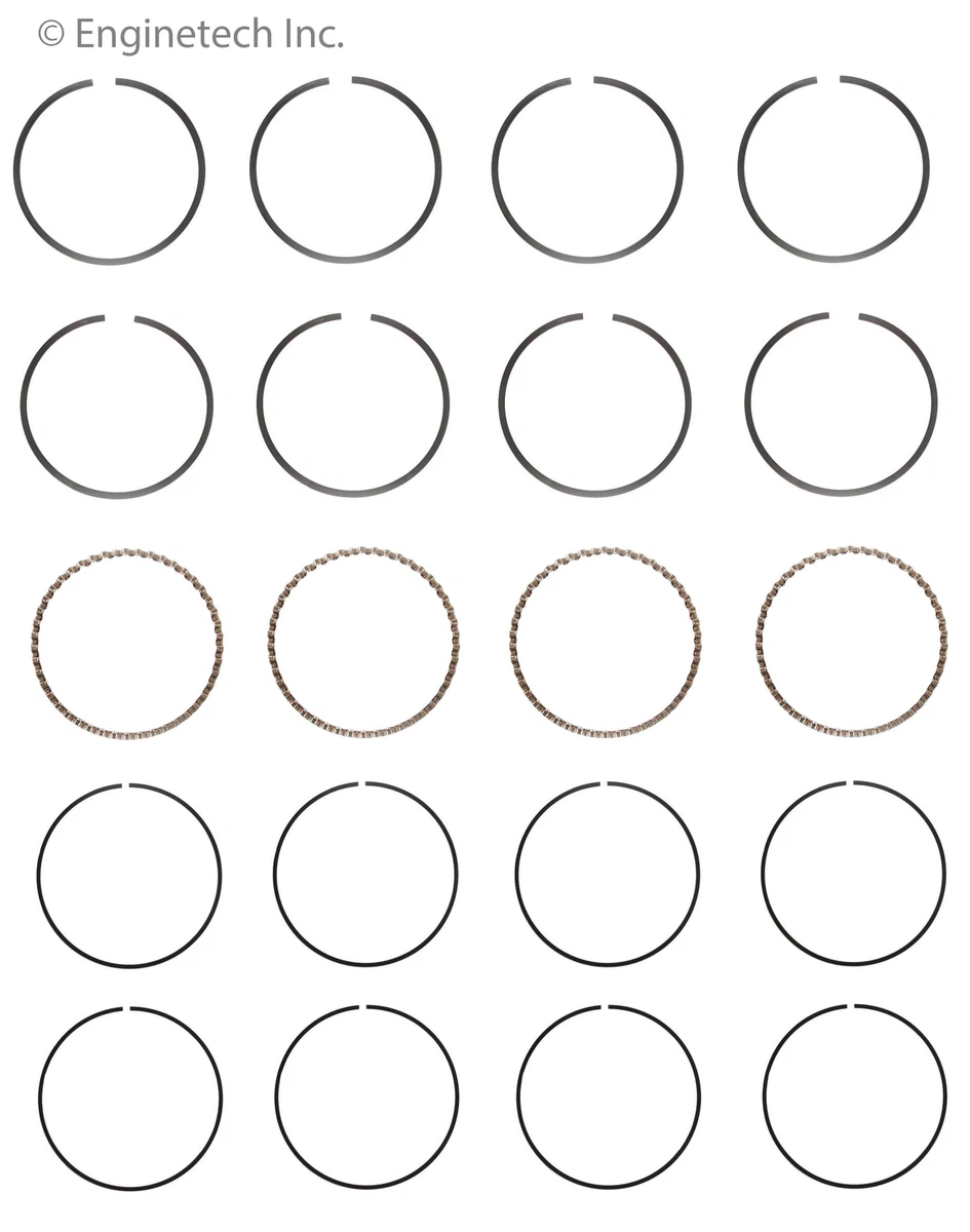 Engine Piston Ring Set S88124-STD | eBay