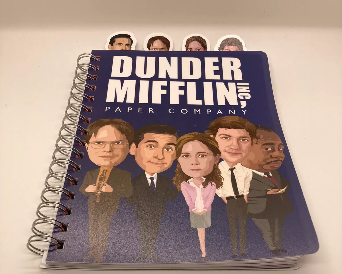 The Office - Dunder Mifflin Paper Company Logo - Black | Spiral Notebook