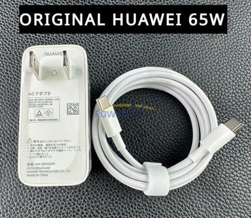 Original 3.25A 65W Type-C AC Adapter For Huawei MateBook X Pro 2021 Power Supply - Picture 1 of 8