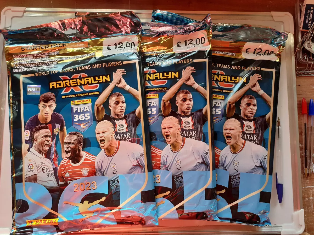 Panini FIFA 365 Adrenalyn 2023-2024 XL Soccer Cards Starter Pack