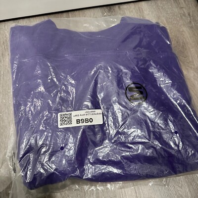 Supreme Cross Box Logo Hoodie Size Medium Hooded Sweatshirt Purple