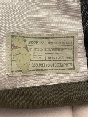 Disney Store Winnie Pooh 66 100 Acre Woods Canvas Backpack 