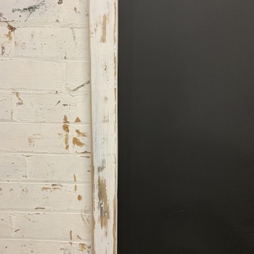 Rustic White Washed Chalkboard, Large Wall Hung Black Board, Cafe Restaurant - Picture 6 of 12