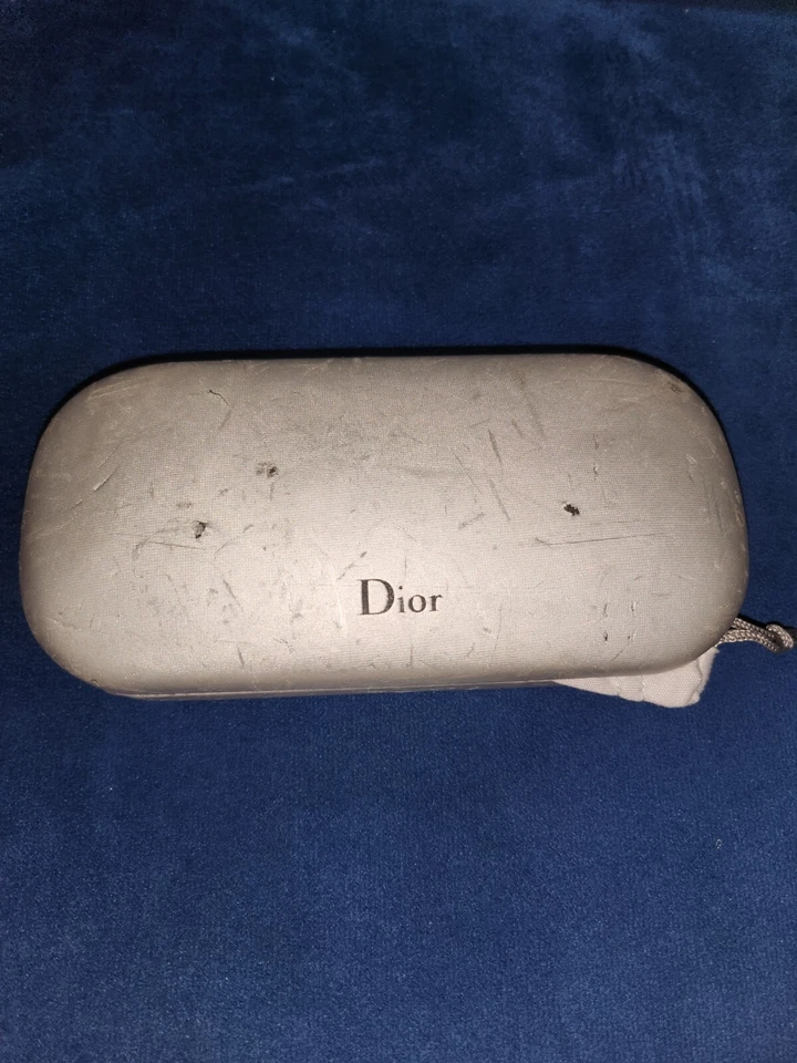 Christine Dior черный и серебряная оправа дизайнерские солнцезащитные очки редкая, сделано в Австрии - Изображение 2 из 4