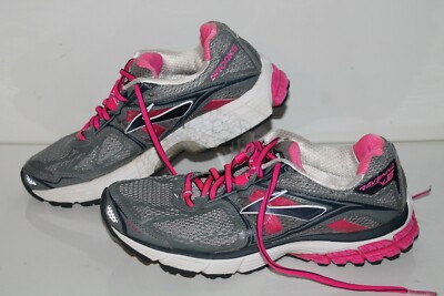 Brooks Ravenna Running Shoes, #1201491B672, Gray/Pink/Blk/Wht