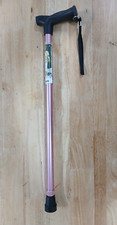 Drive Medical Comfort Grip T-Handle Cane - Pink  Adjustable Height