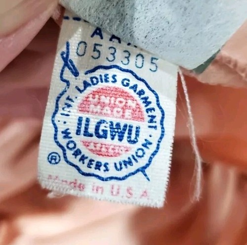 Vestido vintage años 70 rubor rosa y marfil encaje. MIDI Gran Detalle! Talla pequeña - Imagen 6 de 8