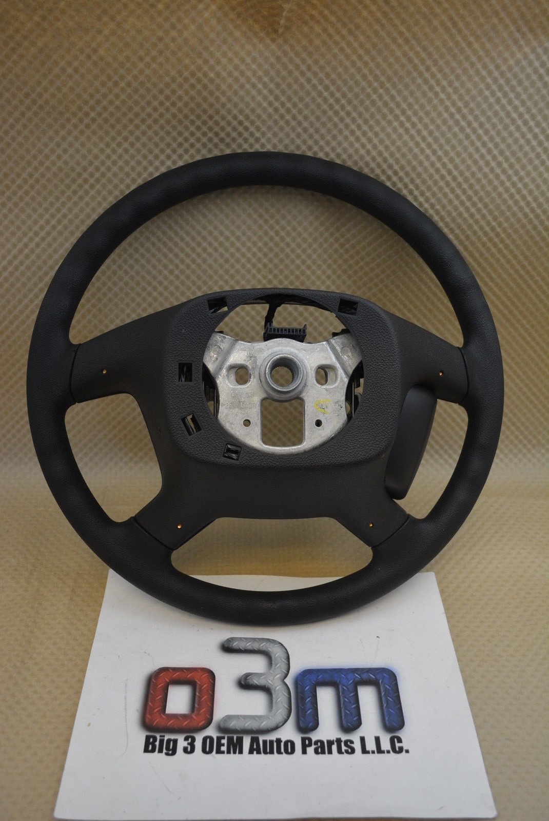 20072013 Chevrolet Silverado GMC Sierra Steering Wheel Ebony new OEM