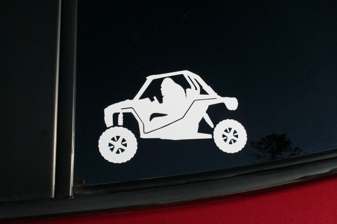 Sasquatch Bigfoot Driving RZR UTV sticker JDM Funny Buy 2 Get 1 FREE | eBay