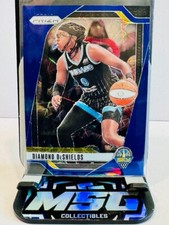 2024 Panini WNBA Prizm Diamond DeShields Blue Velocity Prizm #8 Sky