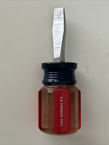 Craftsman 4151 - WF 1/4" flat slotted Screwdriver - Made in USA - Picture 3 of 5