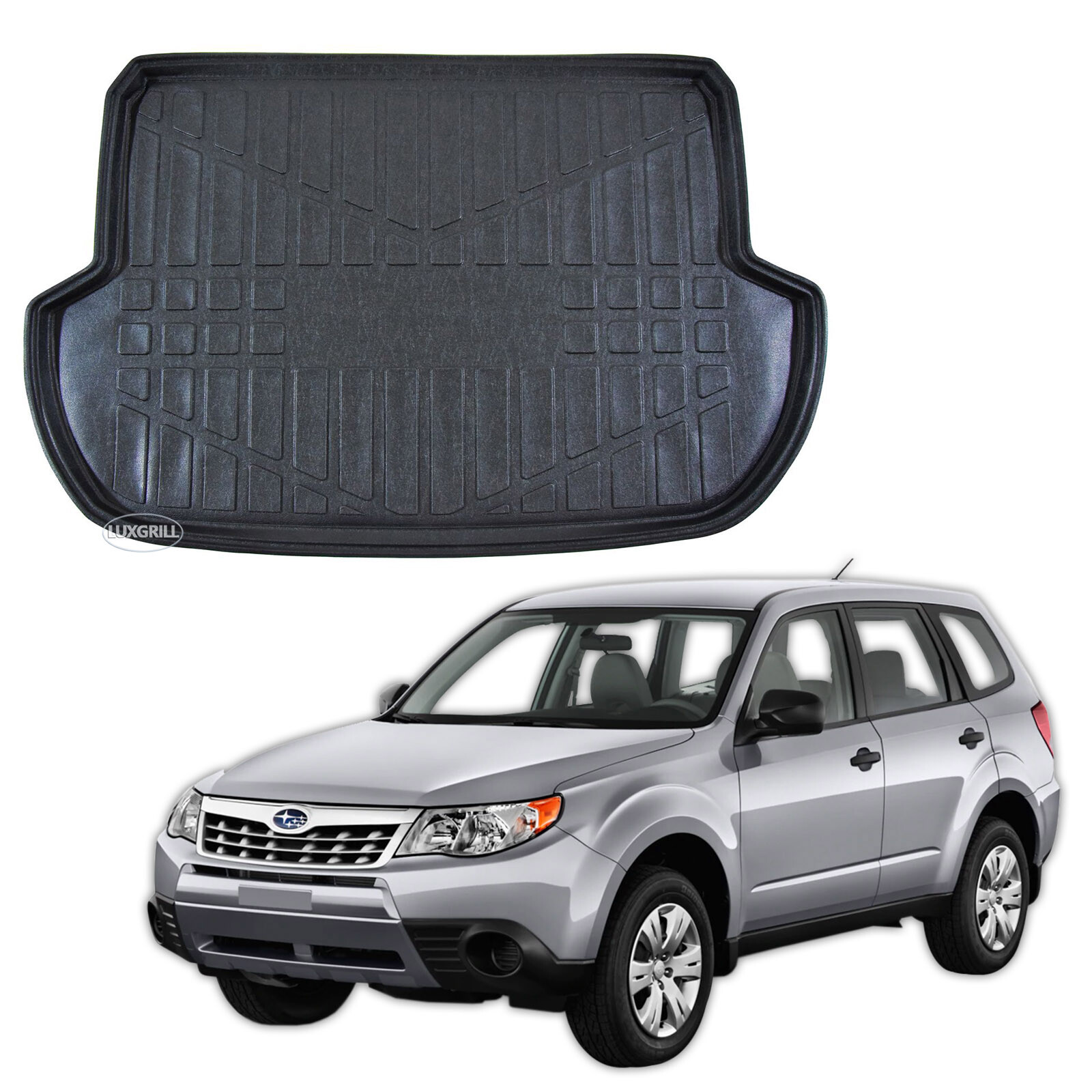 Tapis de coffre sur mesure Subaru Forester 2016-2026 étanche avec bords hauts