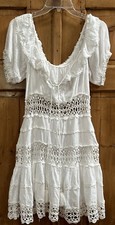 Gorgeous FREE PEOPLE white lace dress