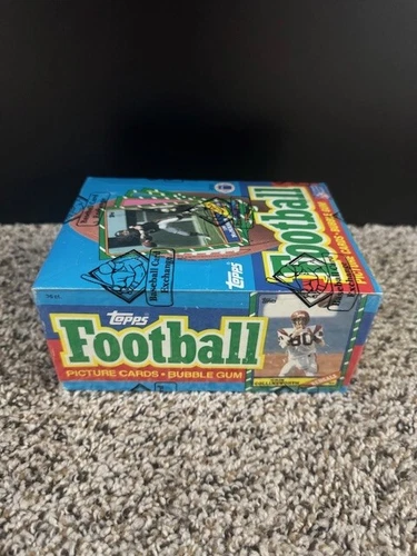 1986 TOPPS FOOTBALL BBCE AUTHENTICATED UNOPENED 36 PACK WAX BOX RICE YOUNG RARE - 第 2 张/共 6 张