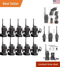 Baofeng Walkie Talkies Two-Way Radios bf-888s for Adults Long Range Rechargeable
