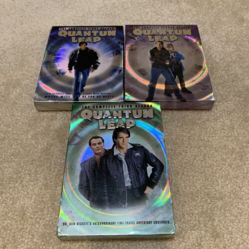 Quantum Leap TV Series Complete Season 1-3 DVD Set 9 Disc Sam Beckett - Foto 1 di 20