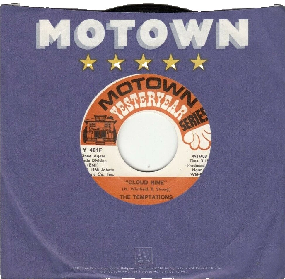 Discos de vinilo de rock The Temptations