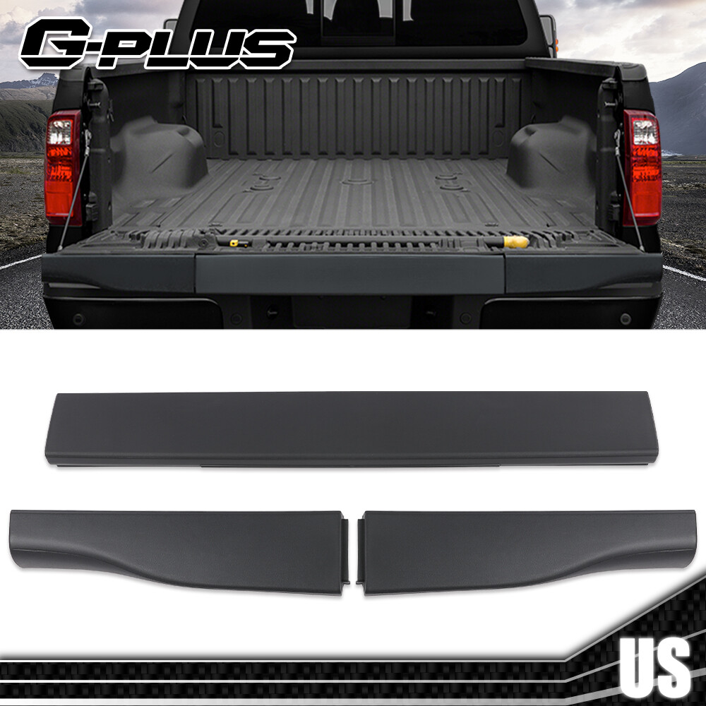F250 Tailgate With Step Tailgate Trim Cap For 08-16 Ford F250 F350 - 3-Piece Black Plastic Molding Tailgate Step For F150 - Foto 8