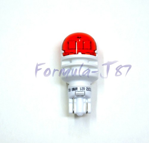 Philips Ultinon LED Light 921 Red Two Bulbs High Mount Stop Brake Replace Lamp - Picture 6 of 12