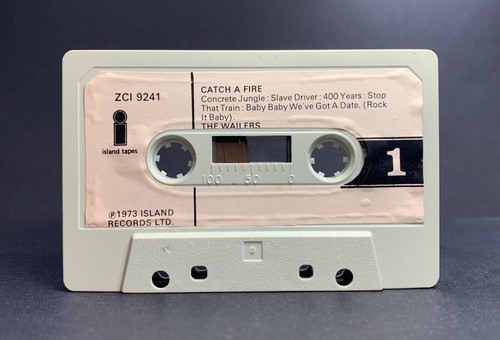 The Wailers CATCH A FIRE Cassette ZCI9241**UK 1ST ISSUE 1973** SCARCE PINK LABEL - Picture 6 of 9