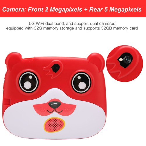 Kids Tablet 7 Inch Little Bear Shaped 2GB 32GB 5000mAh Octa Core CPU 7 Inch - Picture 22 of 28