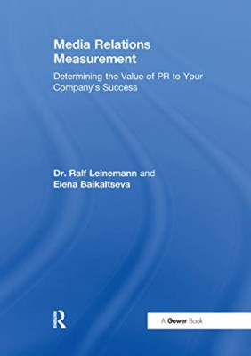 Media Relations Measurement: Determining the Value of P -  NEW Ralf Leinemann, 2