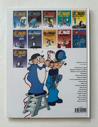 Turk & De Groot LEONARD Génie toujours ...prêt! Tome 28 | 1998 Dargaud Hardcover - Bild 2 von 11