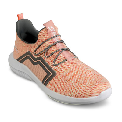 KR Strikeforce Milan Coral/Gray Womens Bowling Shoes