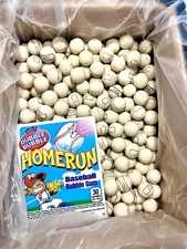 Dubble Bubble Baseball Gumballs One Inch Candy Bulk 1LB 3LB 4LB 5LB