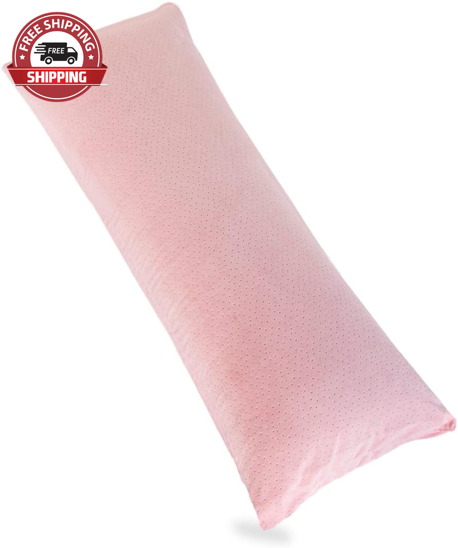 Full Body Pillow for Adults, Long Pillow for Sleeping, Large Firm Bed Pillow for