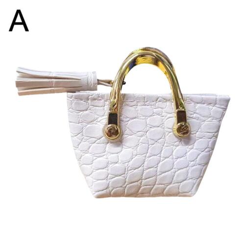 Miniature Tote Bag for 1:6 Figures, PU Leather Handbag for Women Dolls/ - Picture 14 of 18
