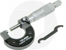 0-25mm External Metric Gauge Micrometer Machinist Measuring Tool Storage Case