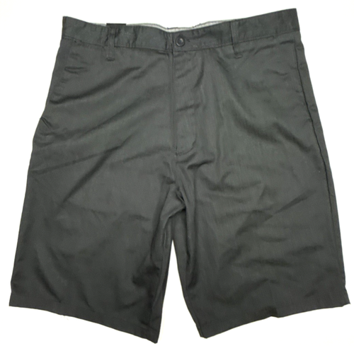 Burnside Mens 5- Pocket Flat Front Shorts Mens Size 34 Black
