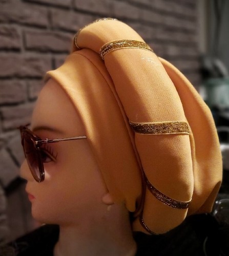 Nigeria African Women Elegant Turban cap auto gele (grace turban) - Picture 4 of 8