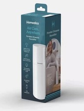 Homedics Portable Ultrasonic Humidifier with Night-Light and Aromatherapy, White