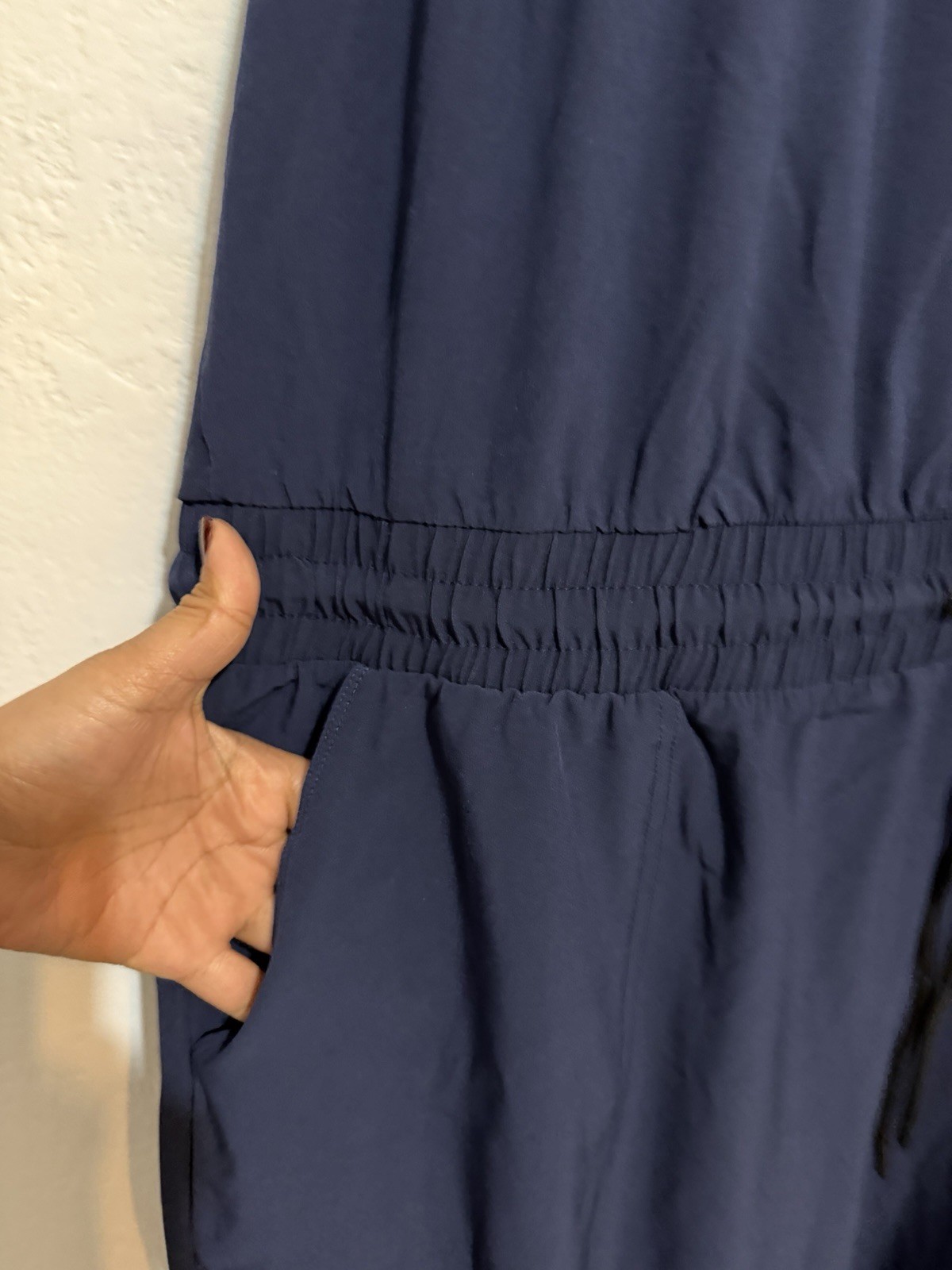 TORRID ACTIVE navy Blue Performance Jumpsuit Romp… - image 3