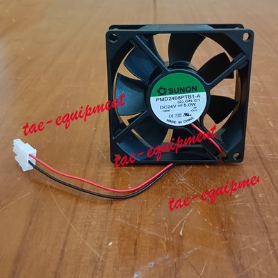 Sunon PMD2408PTB1-A DC24V 5W 80x80x25mm 2-Pin Case/CPU Cooling Fan