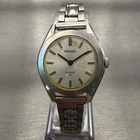 Seiko Watch Women 25mm Silver Dial Silver Tone Round 2559-0010 Vintage Works