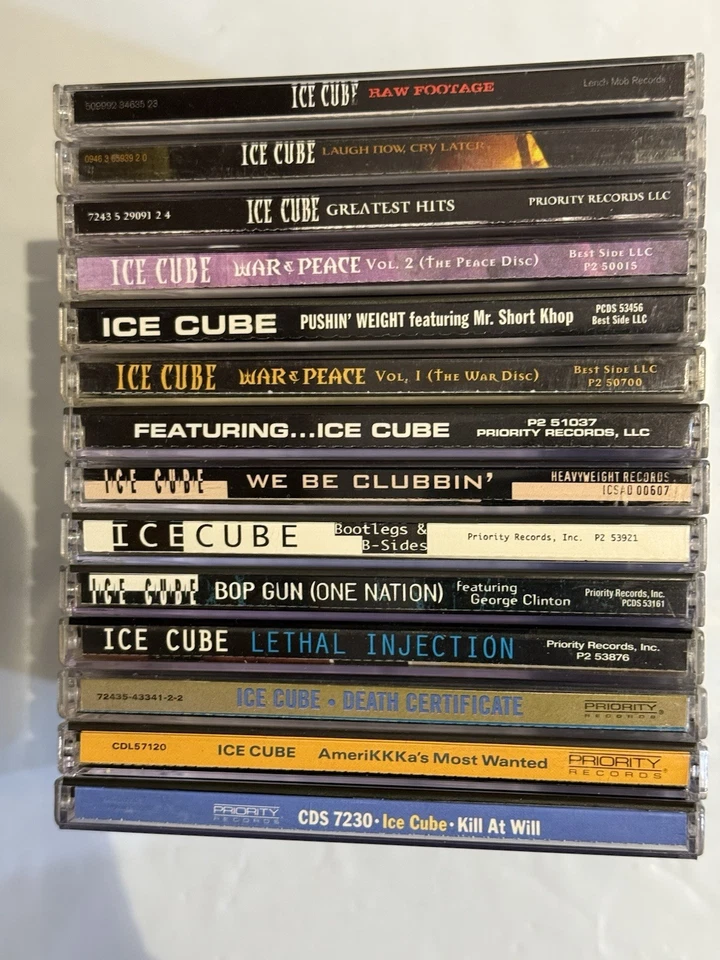 ICE CUBE (14 Compact Disc Lot)/OOP/Rare/CD’s Used & Excellent Condition!!!!!!!! - Image 2 of 4