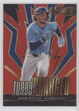 2024 Panini Select Turbocharged Red Prizm 59/99 Bobby Witt Jr #7 b4d